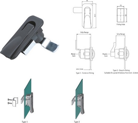 Lift & Turn Cam Latches