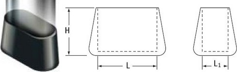 Oval Ferrule