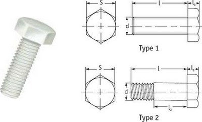 Hexagonal Head Screws